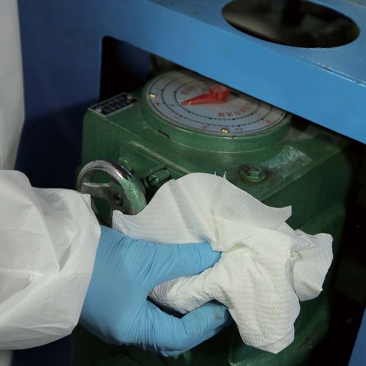 White Origin Woodpulp Paper Wipes